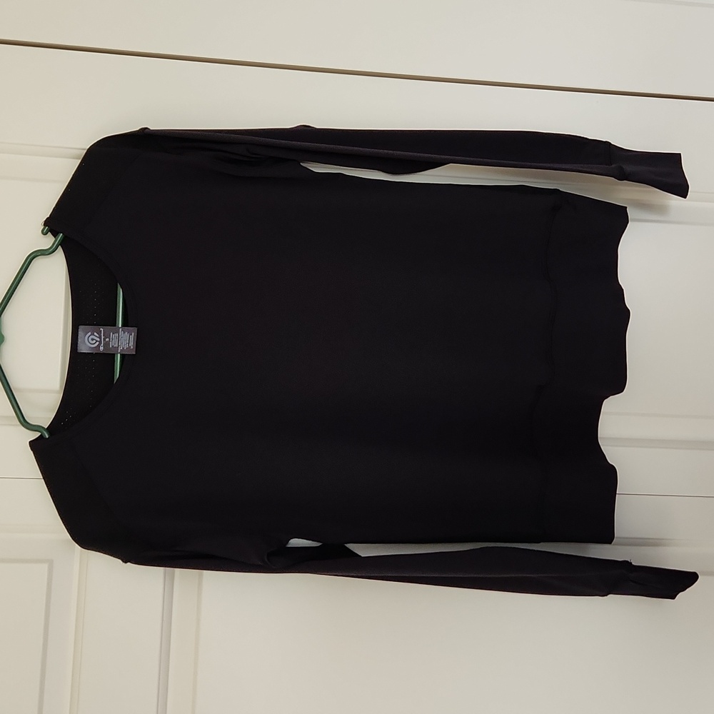 C9 by Champion Black Lightweight Long Sleeve Running Shirt Small